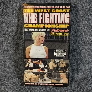 Vintage MMA Fight Video VHS RARE Girls Women Tito Ortiz 1998